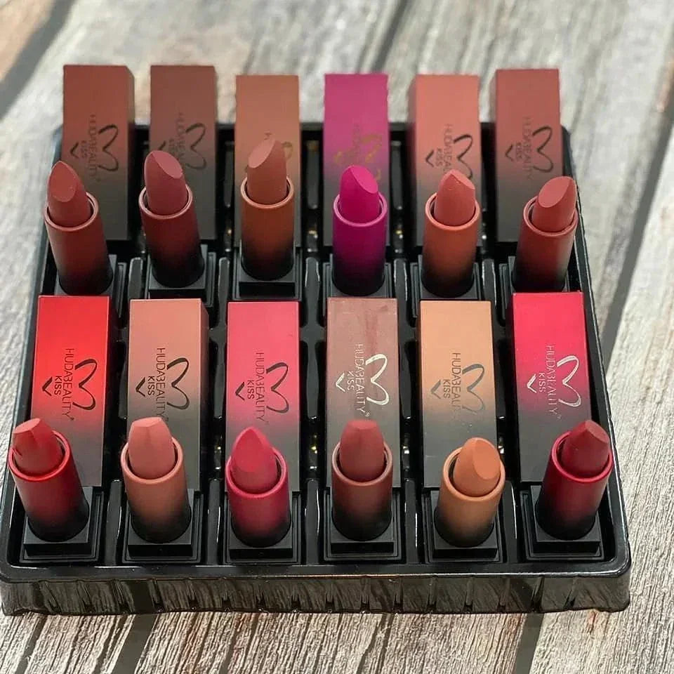Nimz Fashion | Beauty Matte Lipstick 12 Pcs Set