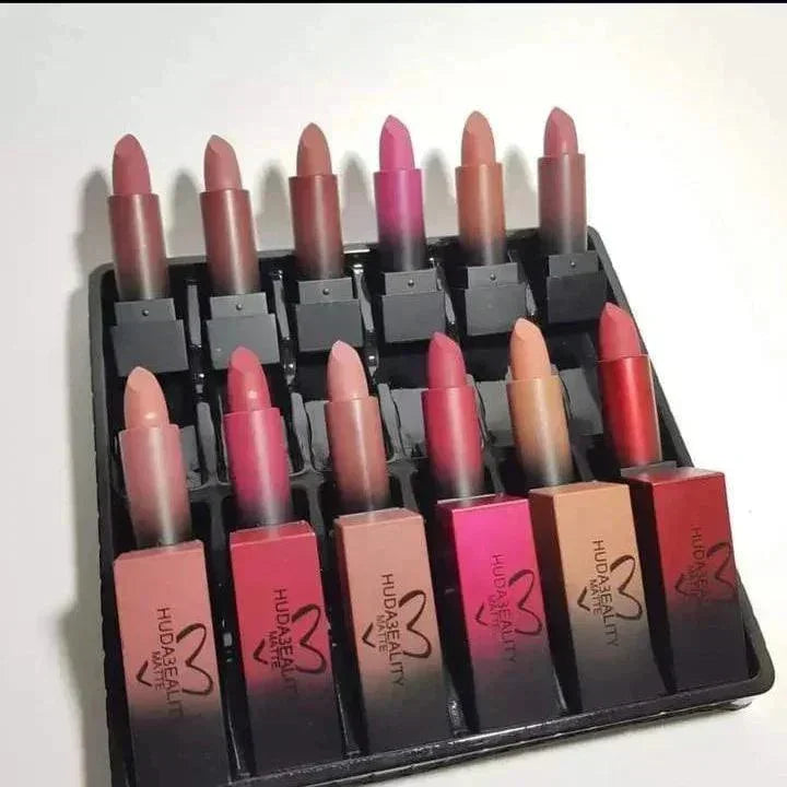 Nimz Fashion | Beauty Matte Lipstick 12 Pcs Set