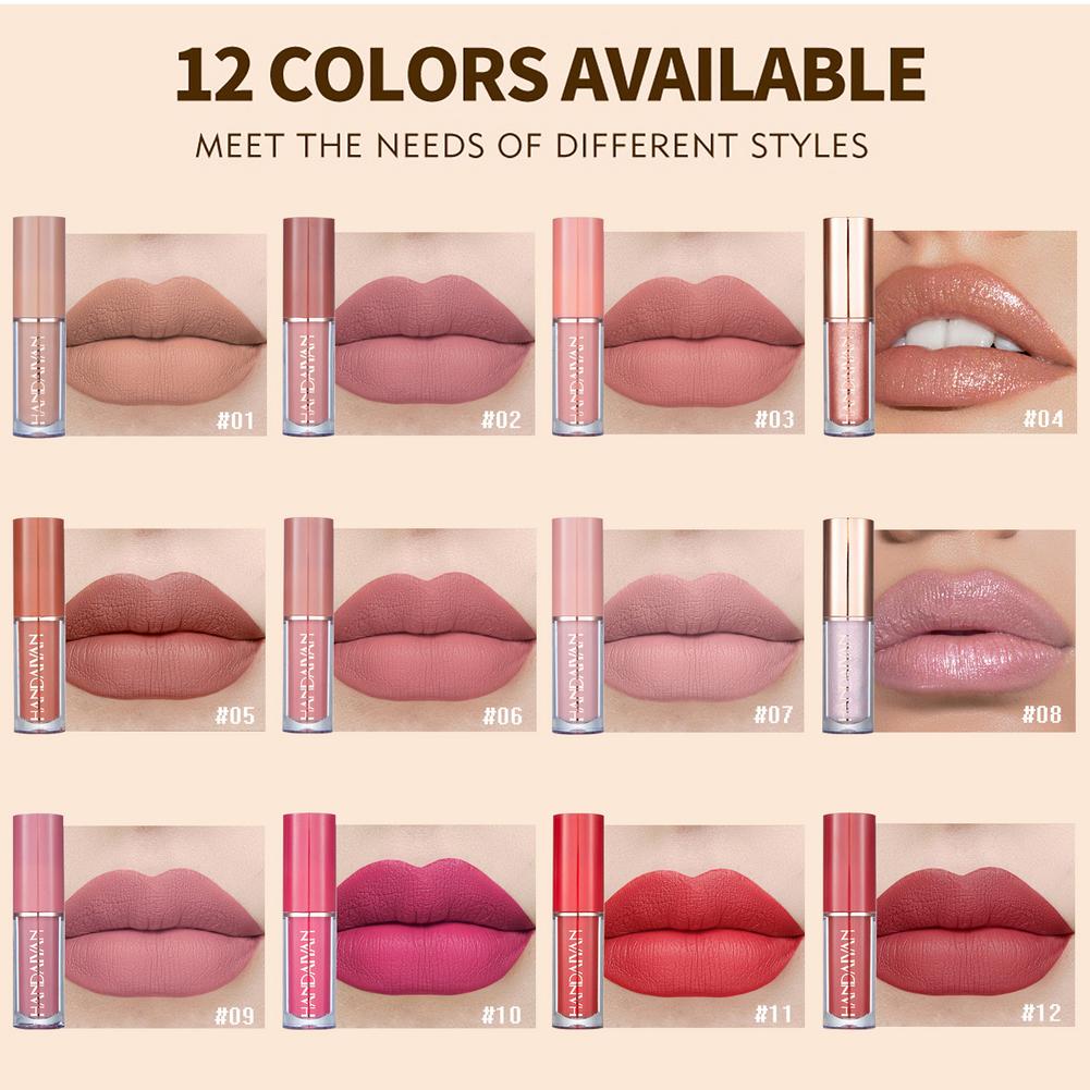 Super Glossy Lipgloss | 12 pcs Matte Liquid Lipstick Box | Nimz Fashion