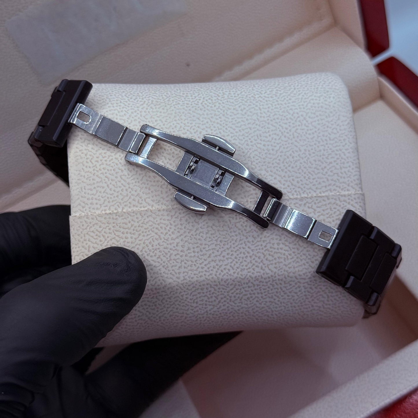 Black Arabic Aura Mabel Dial ( Fabric Material )