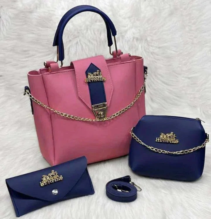 3 Piece Leather Purse For Women - Imported Brand Quality