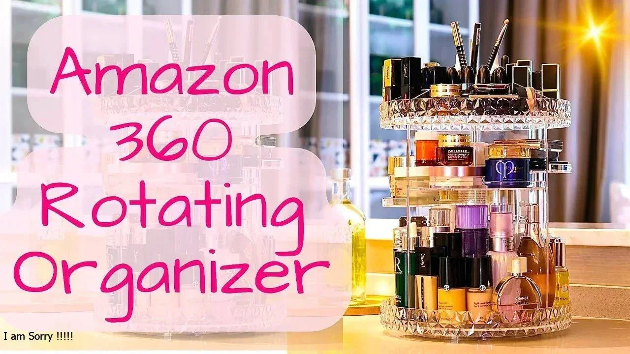 | Rotatable Cosmetic Organizer Stand