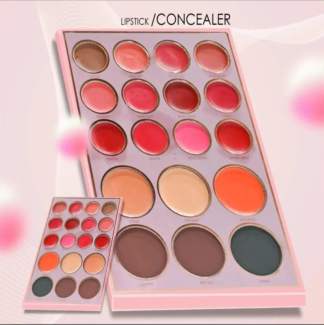 HUDAMOJI 5 PAGES ALL IN ONE MAKE-UP BOOK PALETTE