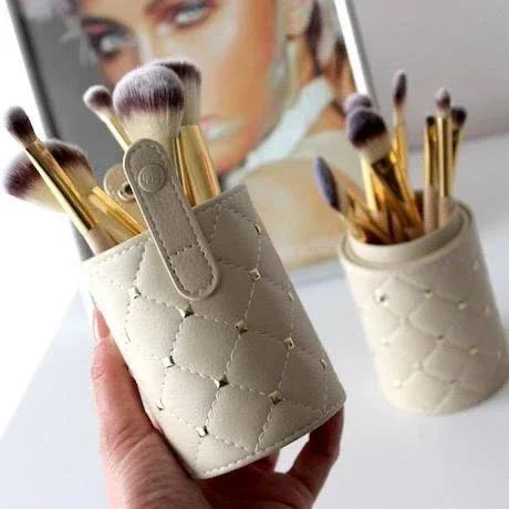 Couture 12 Piece Brush Set - Branded Cosmetics - Studded Box