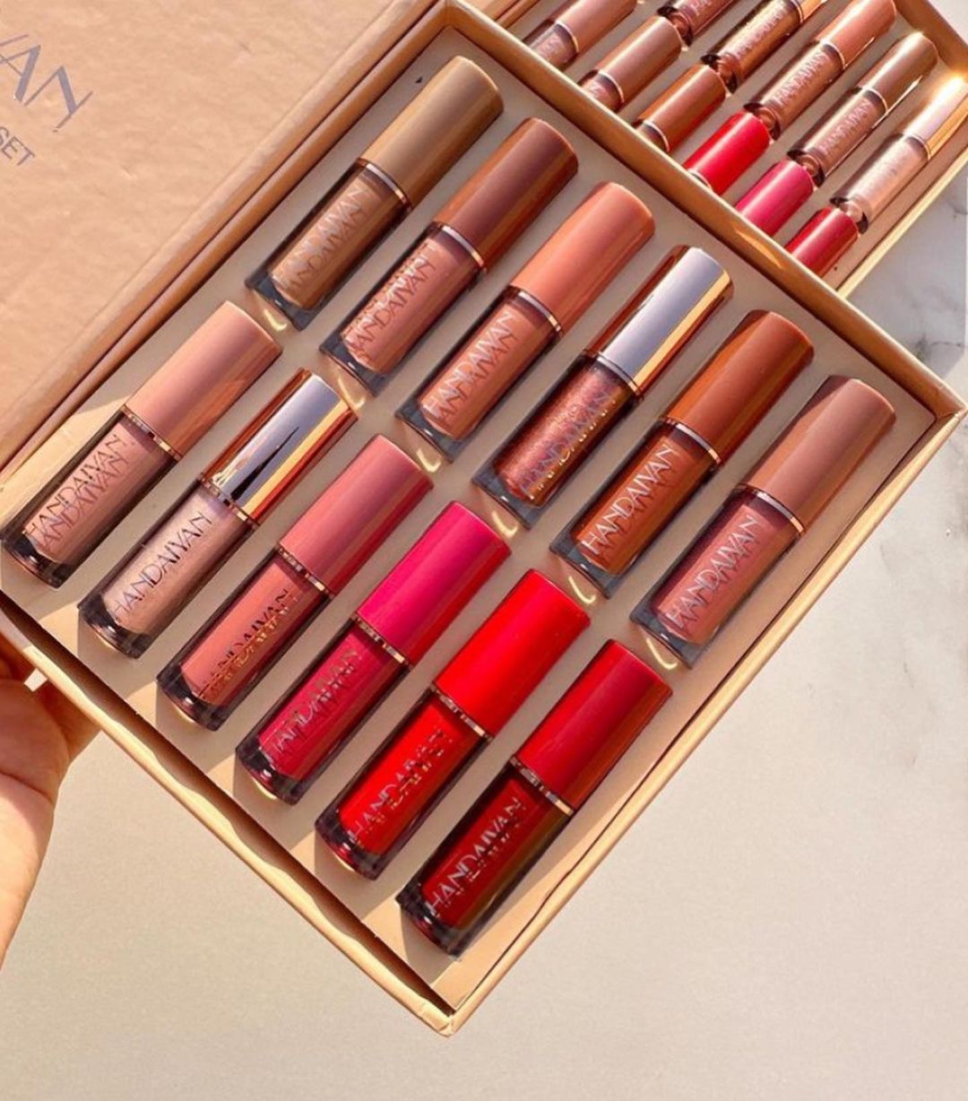 Super Glossy Lipgloss |  12 pcs Matte Liquid Lipstick Box | Nimz Fashion