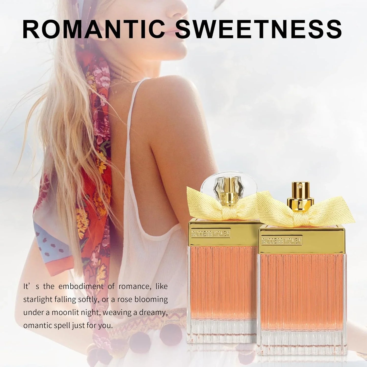 |Success Women Perfume 100ml - Eau De Toilette Set for Women,[Orange]