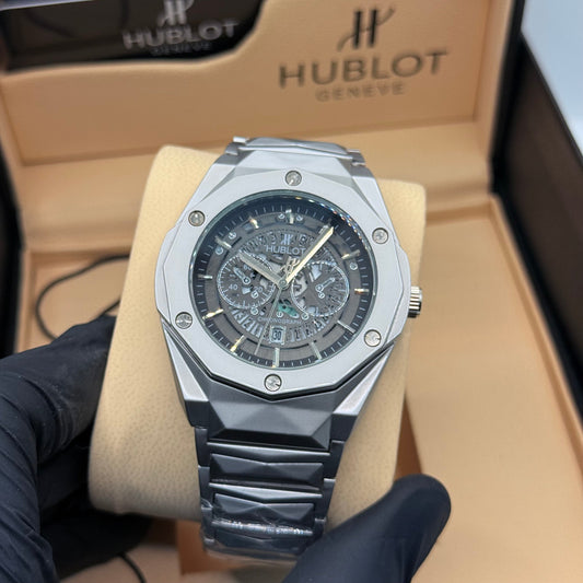 Hublot diamond cut black  dial