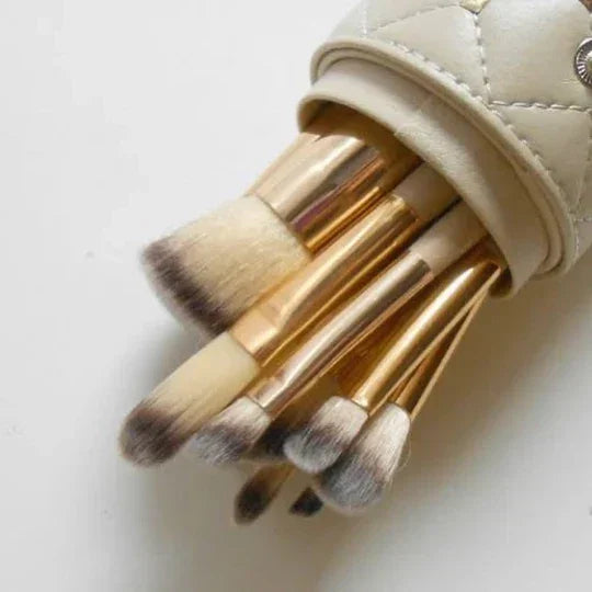 Couture 12 Piece Brush Set - Branded Cosmetics - Studded Box