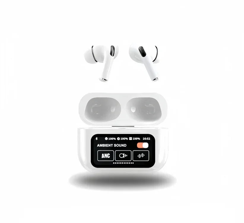 ANC/ENC A9 Airpods Touch Screen Wireless  Pro Earbuds