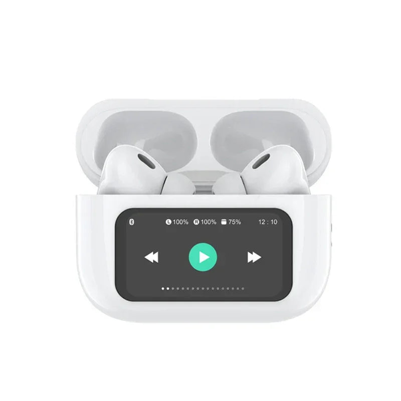 ANC/ENC A9 Airpods Touch Screen Wireless  Pro Earbuds