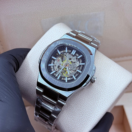 PP style automatic silver with black scelton