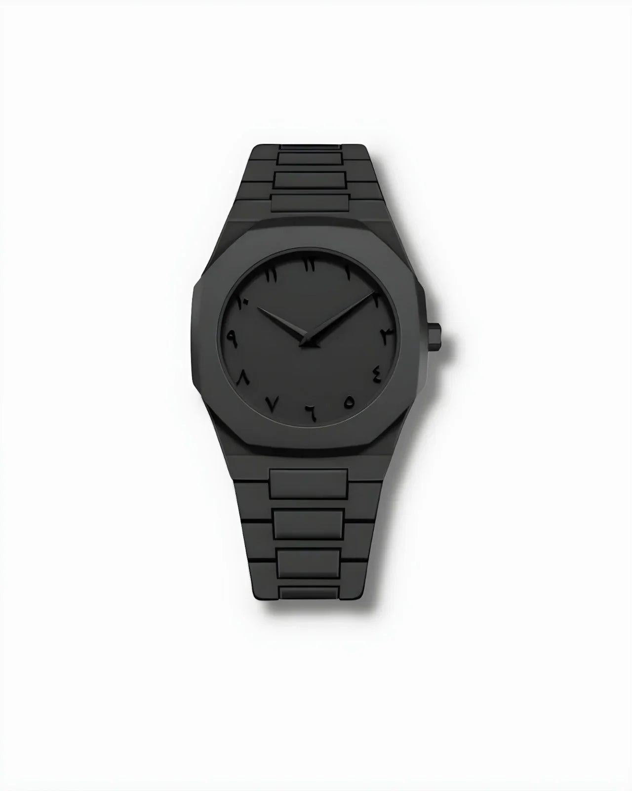 Nimz Fashion | Black Arabic Aura Premium Wristwatch