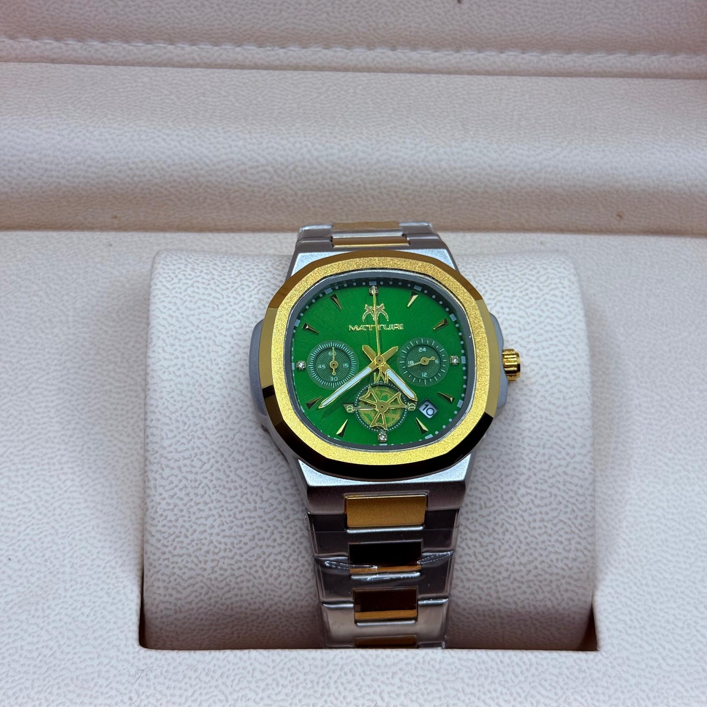 Matturi True Tune Green Dial (All Chronograph Working )
