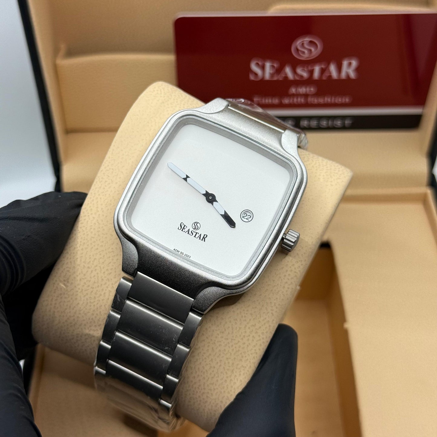 Rado Style SeaStar Slim Silver With White Dial