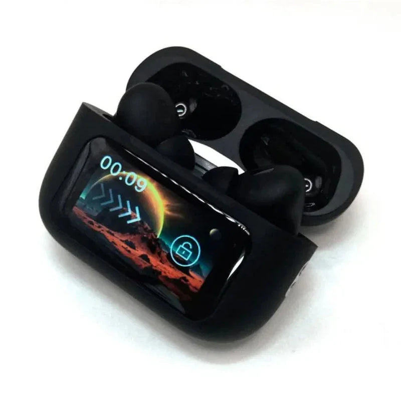 ANC/ENC A9 Airpods Touch Screen Wireless  Pro Earbuds