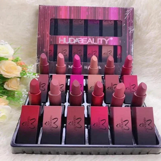 Nimz Fashion | Beauty Matte Lipstick 12 Pcs Set