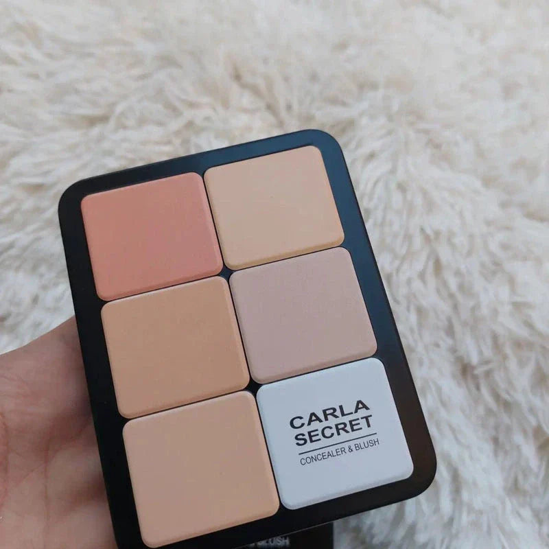 Carla Secret Cream Blush And Concealer Palette.