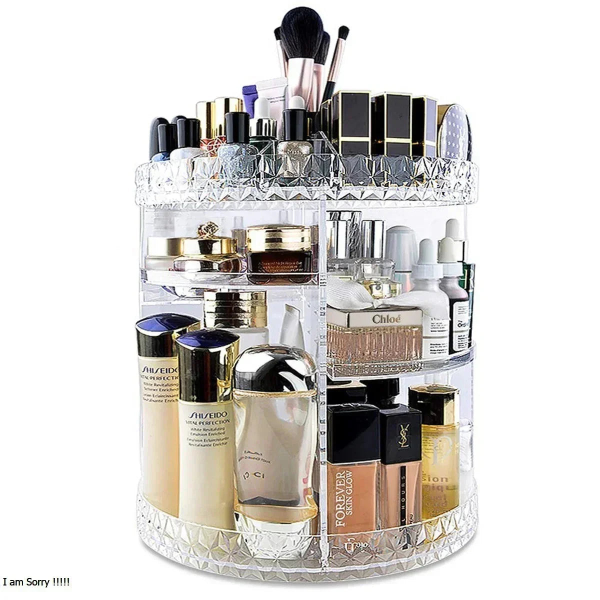 | Rotatable Cosmetic Organizer Stand